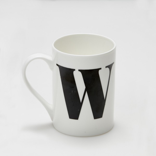 Mug – Alphabet W