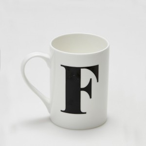 Mug - Alphabet F