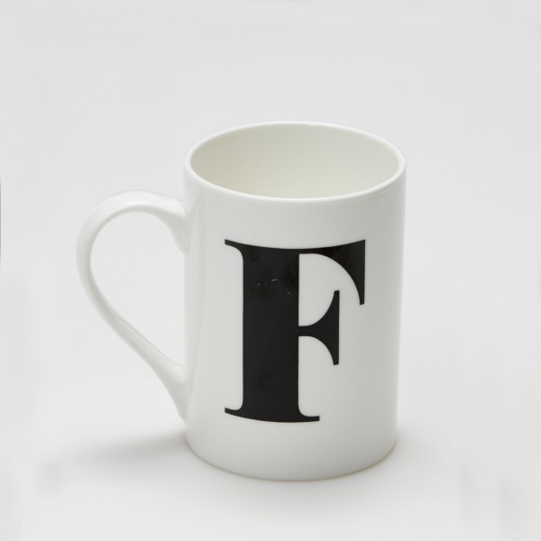 Mug – Alphabet F