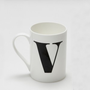Mug - Alphabet V
