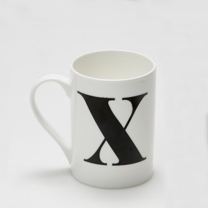Mug - Alphabet X